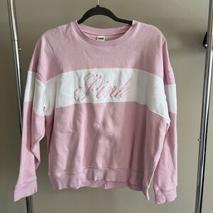 PINK Victoria's Secret Light Pink Crewneck